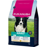 Eukanuba adult medium au poulet pour chien 3 x 3 kg