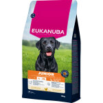 Eukanuba junior large au poulet pour chien 15 kg