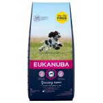 Eukanuba puppy medium au poulet pour chiot 15 + 3 kg