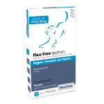 Flea free spot - on pour chien 10 - 20 kg 3 pipettes Flea free spot - on pour chien 10 - 20 kg 3 pipettes