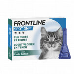 Frontline spot on pour chat 6 pipettes
