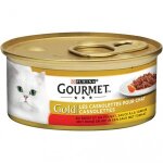 Gourmet gold cassolettes duo au boeuf et poulet � sauce tomate 1 lot (24 x 85 g)