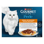 Gourmet perle sauce delight au go�t de boeuf / poulet / thon / saumon 12x85g 4 bo�tes (48 x 85 g)