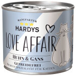 Hardys love affair poulet et oie p�t�e pour chat (bo�te) 6 x 200 g