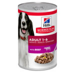 Hill's adult au b?uf pour chien (bote 370 g) 2 lots (24 x 370 g)