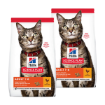 Hill's adult au poulet pour chat 2 x 15 kg