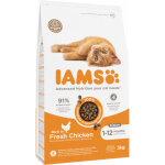 Iams kitten au poulet frais pour chaton 2 x 3 kg