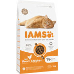 Iams senior au poulet frais pour chat 10 kg
