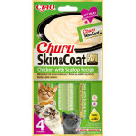 Inaba ciao churu skin & coat au poulet et coquilles saint - jacques pour chat 12 x 14 g