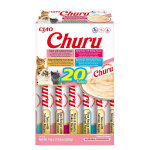 Inaba ciao churu multipack aux fruits de mer pour chat 20 x 14 g