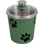 Jack & vanilla bon app�tit bo�te de conservation en acier inoxydable / bo�te � biscuits une pi�ce