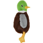 Jack & vanilla flatties jouet en peluche canard pour chien s