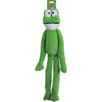 Jouet grenouille xxl en peluche avec couineur pour chien (75 cm) une pice