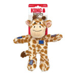 Kong wild knots girafe avec couineur jouet pour chien une pi�ce