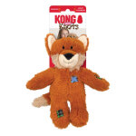 Kong wild knots renard avec couineur jouet pour chien une pi�ce