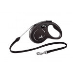 Laisse flexi new classic s cord 5 m�tres noir