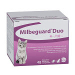 Milbeguard (milbactor) duo vermifuge pour chat / chaton (0, 5 - 2 kg) 48 comprims
