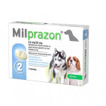 Milprazon vermifuge pour chien et chiot (0, 5 - 5 kg) 4 comprimés Milprazon vermifuge pour chien et chiot (0, 5 - 5 kg) 4 comprimés