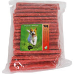 Munchy rouge peau de buffle pour chien 2 x 100 btonnets