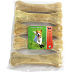 Os en peaux de buffle compress�s 16cm pour chien 5 pi�ces