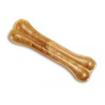 Os en peaux de buffle press 32 cm pour chiens 3 pices