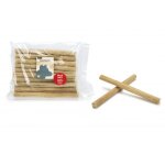 Petites barres buffalo (10 btonnets) pour chien 20 pices