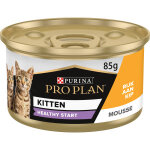 Pro plan kitten healthy start mousse au poulet p�t�e pour chat 24 x 85 g