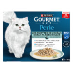 Purina gourmet perle ocean flakes en sauce p�t�e pour chat 1 bo�te (12 x 85 g)