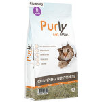 Purly clumping liti�re de bentonite pour chat - lavender 5 litres