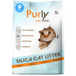 Purly liti�re de silice pour chat classic 5 litres (2, 2kg)