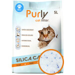 Purly liti�re de silice pour chat - pack d'essai 2x toutes les senteurs (6 x 5 litres)