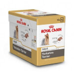 Royal canin adult yorkshire terrier pte pour chien 1 bote (12 x 85 g)