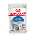 Royal canin indoor sterilised pte pour chat (en sauce) 4 botes (48 x 85 g)