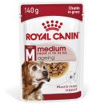 Royal canin medium ageing 10 + sachets pour chien 1 boîte (10 x 140 g) Royal canin medium ageing 10 + sachets pour chien 1 boîte (10 x 140 g)