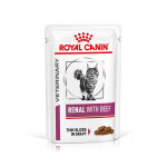 Royal canin veterinary renal au boeuf pte pour chat (en sauce) 4 botes (48 x 85 g)