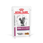 Royal canin veterinary renal au poulet pte pour chat (en sauce) 4 botes (48 x 85 g)