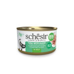 Schesir thon avec algues (g�l�e) p�t�e pour chat (bo�te) 1 lot (12 x 70 g)