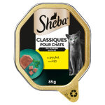 Sheba classics au poulet p�t�e pour chat (barquettes 85 g) per 22 (22 x 85 g)
