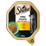 Sheba mini filets au poulet et � la dinde p�t�e pour chat (85 g) per 22 (22 x 85 g)