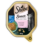 Sheba sauce lover au saumon p�t�e pour chat (85 g) per 22 (22 x 85 g)