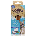 Soopa dental bâtonnets à mâcher coco & chia seed pour chien une pièce Soopa dental bâtonnets à mâcher coco & chia seed pour chien une pièce