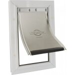 Staywell 620 medium aluminium pet door une pice