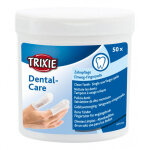 Tampons de nettoyage des dents trixie pour chiens et chats 50 pi�ces une pi�ce