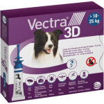 Vectra 3d m spot - on pour chiens 10 - 25 kg (3 pipettes) 3 pipettes