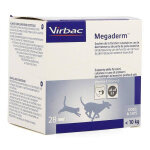 Virbac megaderm - chien et chat jusqu'� 10 kg / 28 sachets 1 paquet