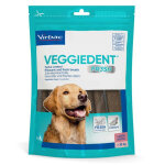 Virbac veggiedent l - 15 lamelles dentaires pour chien 30 + kg 1 paquet