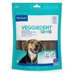 Virbac veggiedent m - 15 lamelles dentaires pour chien 10 - 30 kg 1 paquet