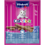 Vitakraft catstick healthy plie & omega - 3 pour chats 5 x 3 b�tonnets