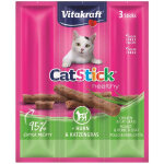 Vitakraft catstick healthy au poulet & herbe à chat pour chats 5 x 3 bâtonnets Vitakraft catstick healthy au poulet & herbe à chat pour chats 5 x 3 bâtonnets