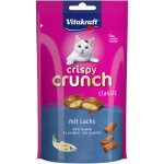 Vitakraft crispy crunch classic au saumon snack pour chat (60 g) 2 paquets
